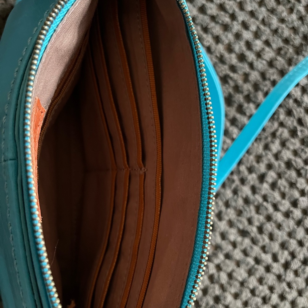 Hobo turquoise crossbody Darcy - Picture 2 of 11